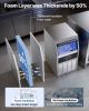 Commercial Ice Maker Machine with Pump, 160 lbs/24h with 30 lbs Storage Capacity, Built-in/Freestanding/Under Counter